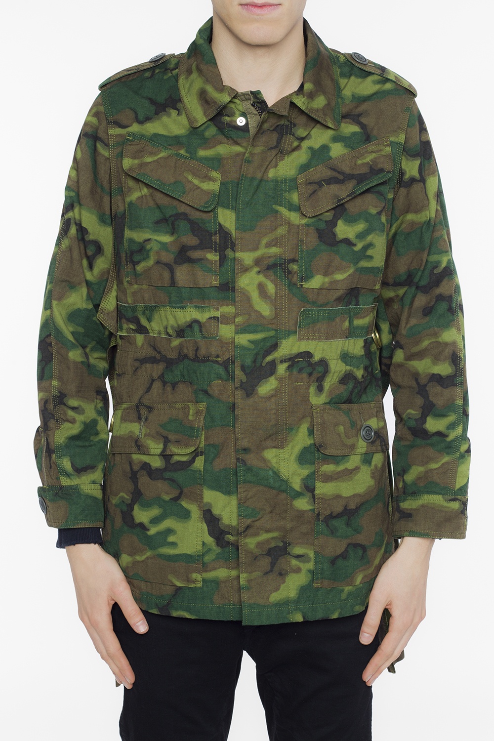 Green Camo military jacket Mihara Yasuhiro - Vitkac TW